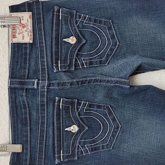 True Religion Dark Wash Jodie Skinny Jeans; Size 27 - Picture 5 of 10